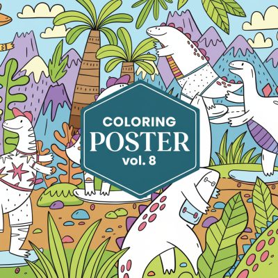 Coloring Poster vol. 8