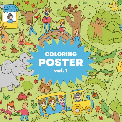 Coloring Poster vol. 1