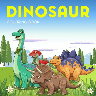 Dinosaur Coloring Book 2
