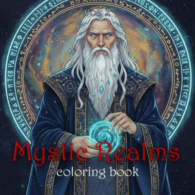 Fantasy Coloring Book vol. 2