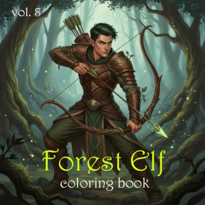 Fantasy Coloring Book vol. 8