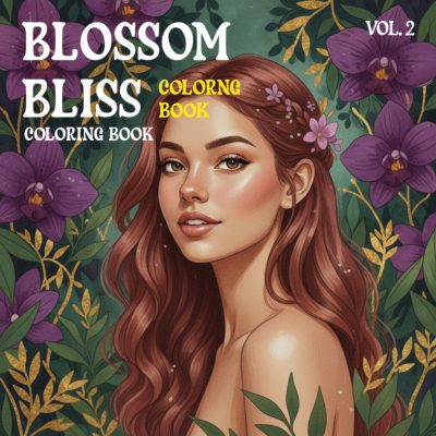 Blossom Bliss Coloring Book vol. 2
