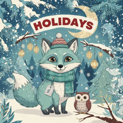 Holidays Coloring Book vol. 4