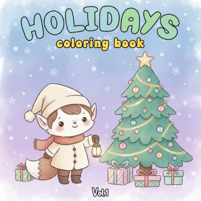 Holidays Coloring Book vol. 1