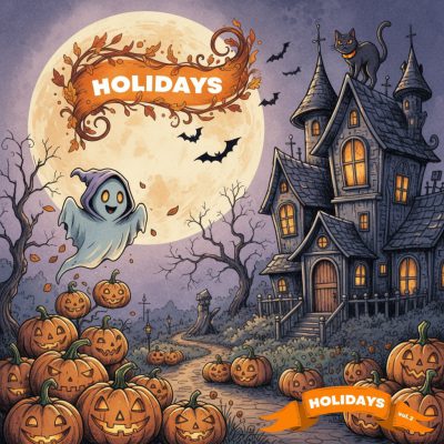 Holidays Coloring Book vol. 2