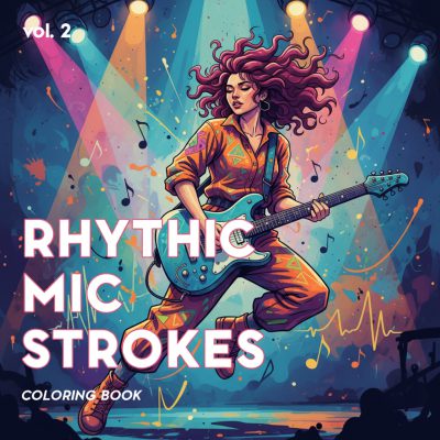 Rhythmic Strokes Coloring Book vol. 2