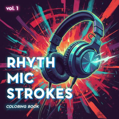 Rhythmic Strokes Coloring Book vol. 1