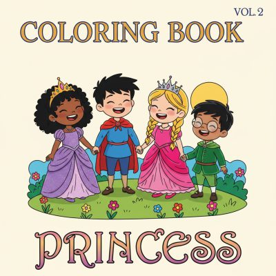 Princess Coloring Book vol. 2