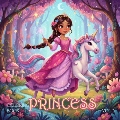Princess Coloring Book vol. 3