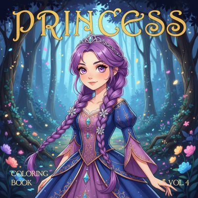 Princess Coloring Book vol. 4