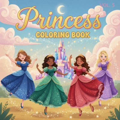 Princess Coloring Book vol. 5