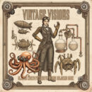 Steampunk Coloring Book 01