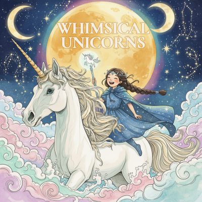 Unicorn Coloring Book 01