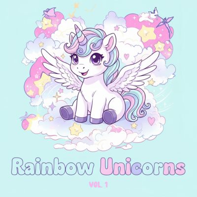 Unicorn Coloring Book vol. 01