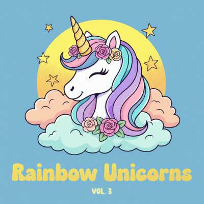 Unicorn Coloring Book vol. 03