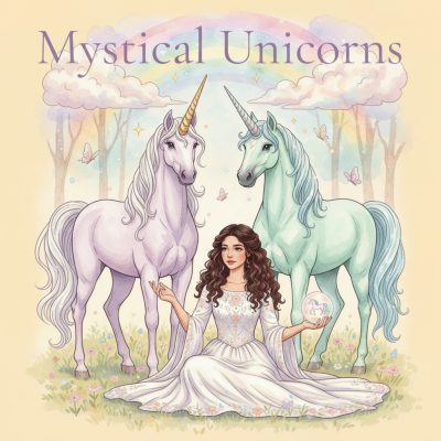 Unicorn Coloring Book 04