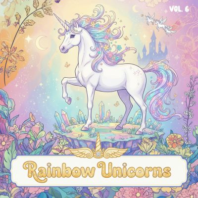 Unicorn Coloring Book vol. 06