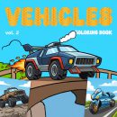 Vehicles Coloring Book vol. 2