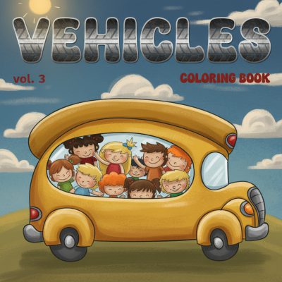 Vehicles  Coloring Book vol. 3
