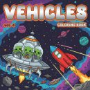 Vehicles Coloring Book vol. 4