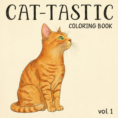 Cat-tastic Coloring Book vol. 1