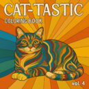 Cat-tastic Coloring Book vol. 4